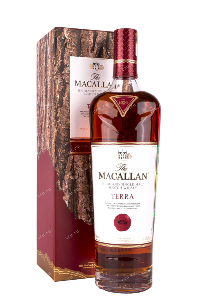 Виски Macallan Terra in gift box  0.7 л