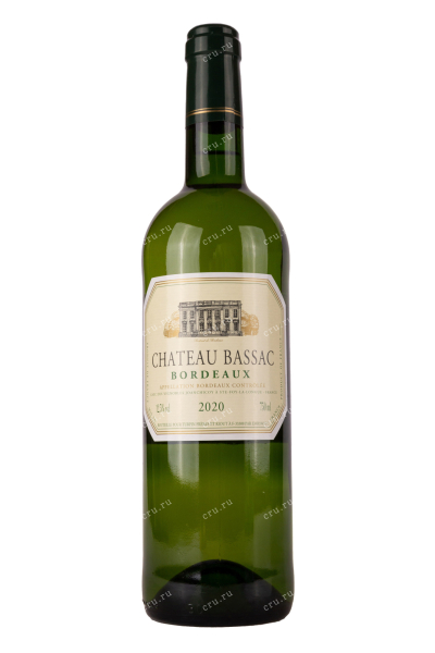Вино Chateau Bassac Blanc 2020 0.75 л
