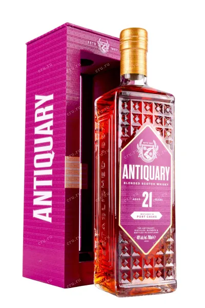 Виски Antiquary 21 years in gift box  0.7 л