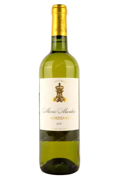 Вино Classique de Marie Manhes Bordeaux AOP 2020 0.75 л