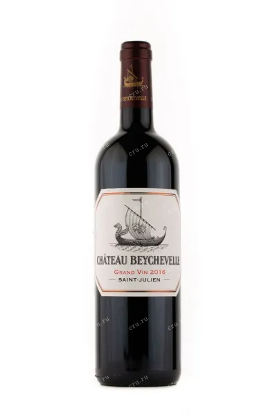 Вино Chateau Beychevelle Saint-Julien 2016 0.75 л