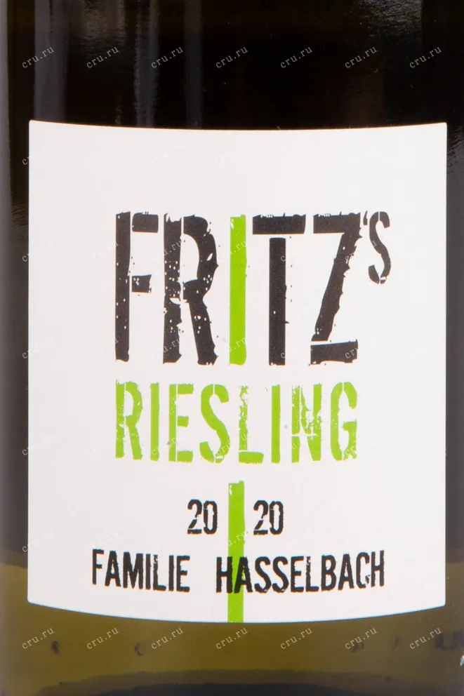 Вино Gunderloch Fritzs Riesling Qualitatswein Rheinhessen 2020 0.75 л