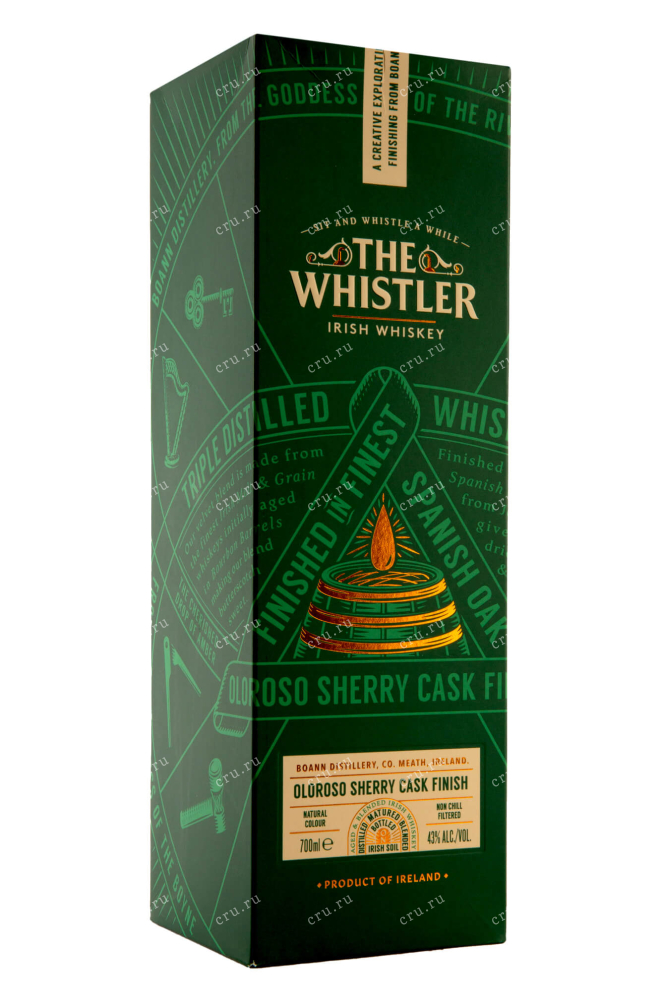 Подарочная коробка Whistler Oloroso Sherry Cask Finish 0.7 л