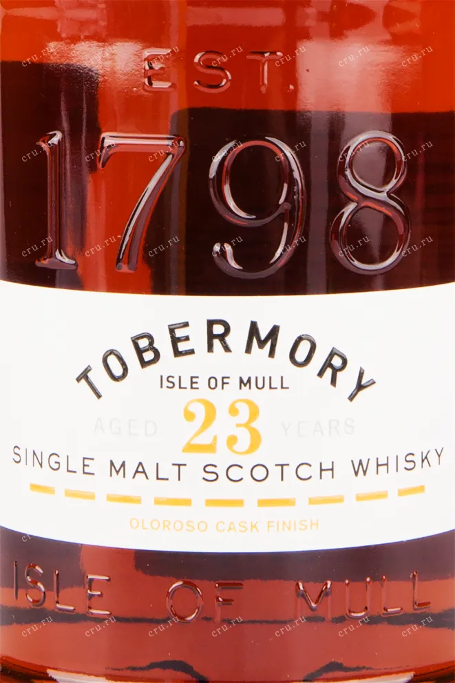 Виски Tobermory Aged 23 Years in gift box  0.7 л