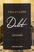 Этикетка игристого вина Delot Cuvee Legende Brut 0.75 л