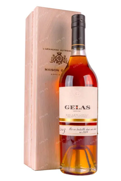 Арманьяк Gelas Bas Armagnac in gift box 2003 0.7 л