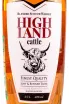 Этикетка Highland Cattle 3 years gift box 0.7 л