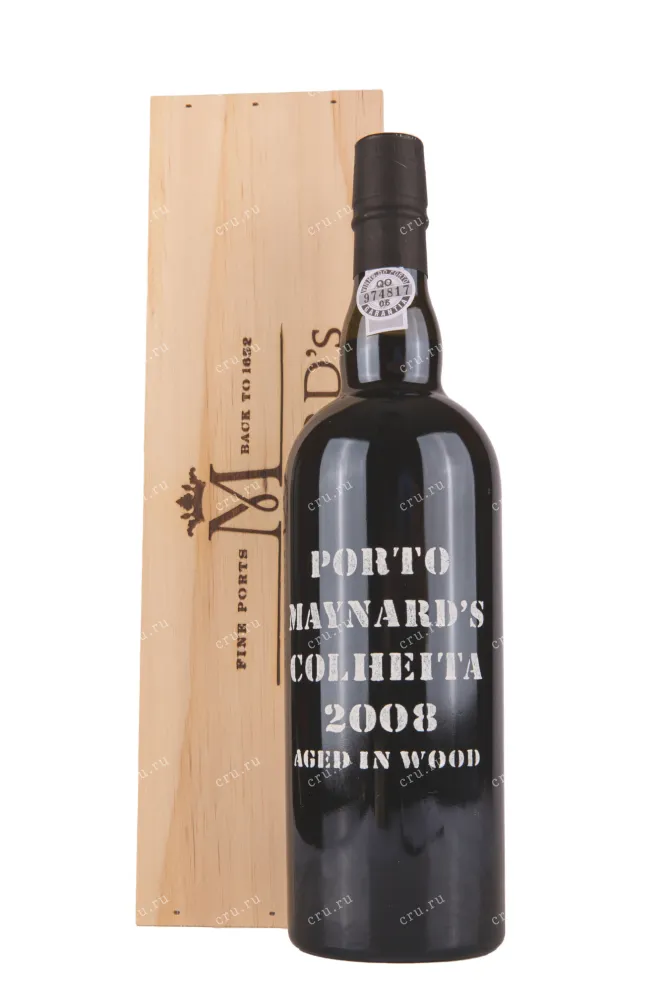 Портвейн Maynards Colheita Porto wooden box 2008 0.75 л