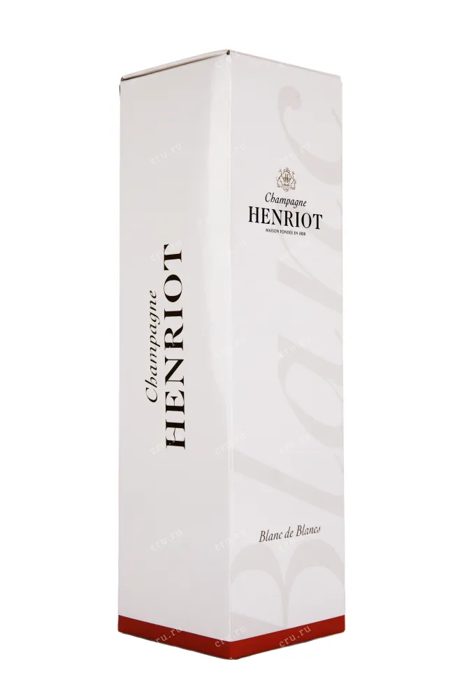 Подарочная коробка игристого вина Henriot Brut Blanc de Blancs gift box 1.5 л