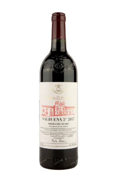 Вино Valbuena 5 Ribera del Duero 2017 0.75 л