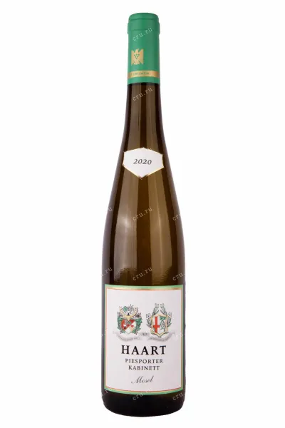 Вино Haart Piesporter Reserve Riesling Kabinett Mosel 2020 0.75 л