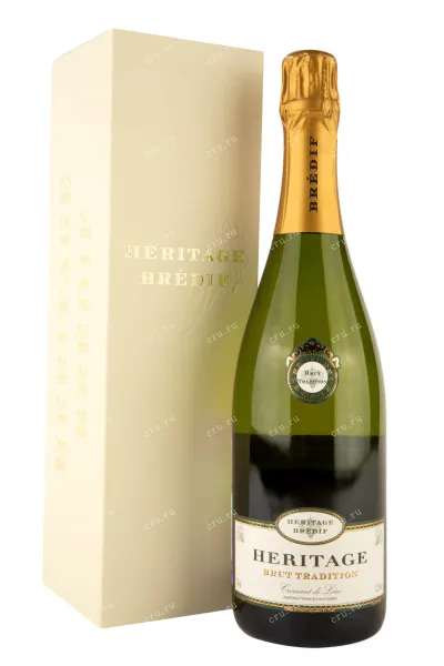 Marc Bredif Cremant de Loire Heritage Brut Tradition 2018 0.75 л