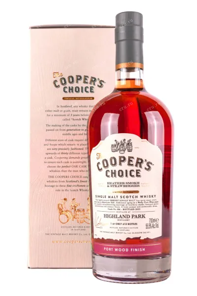 Виски The Coopers Choice Highland Park Port gift box  0.7 л