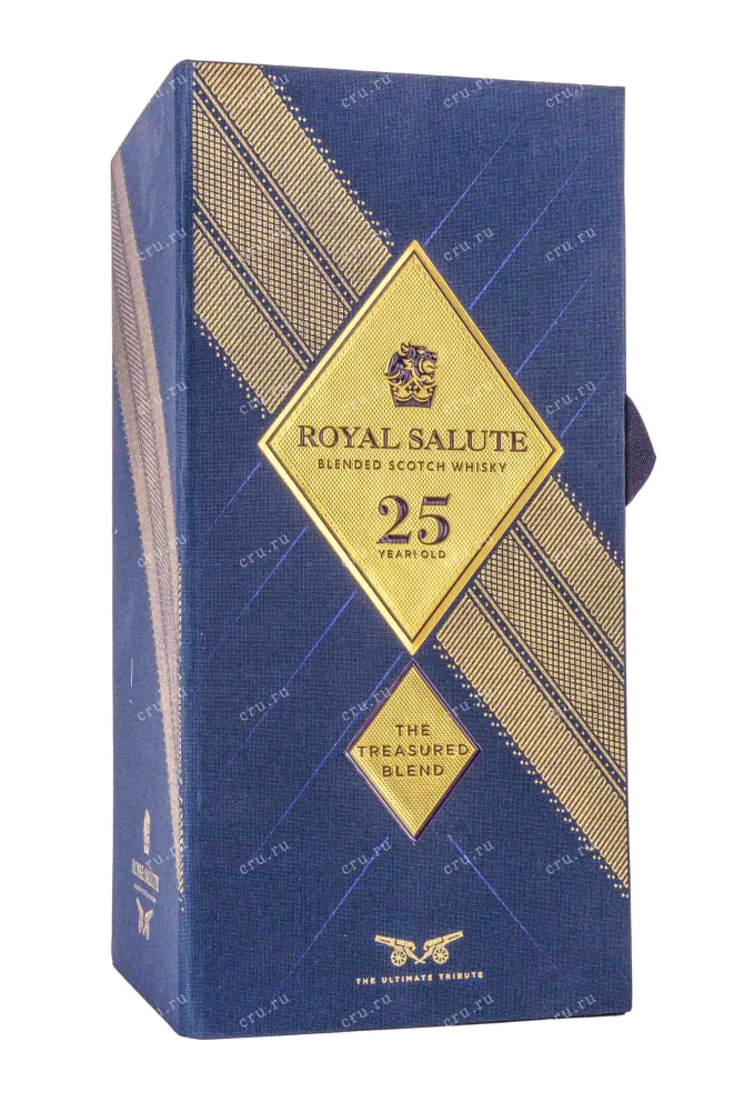 Подарочная коробка Chivas Royal Salute 25 Years Old The Treasured Blend gift box 0.7 л