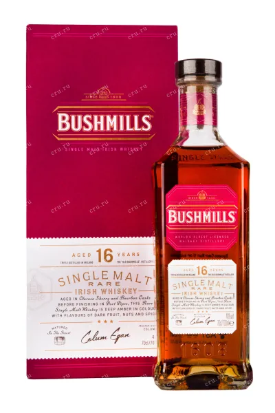 Виски Bushmills 16 years with gift box  0.7 л