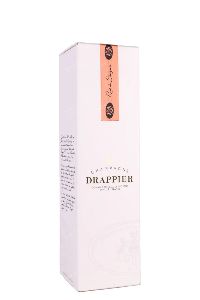 Подарочная коробка Rose Drappier Champagne Brut 2016 0.75 л