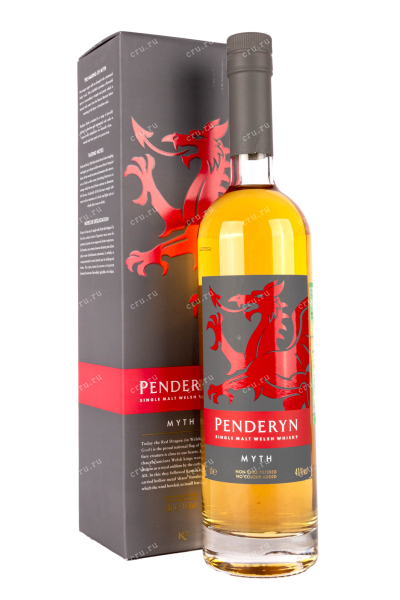 Виски Penderyn Myth gift box  0.7 л