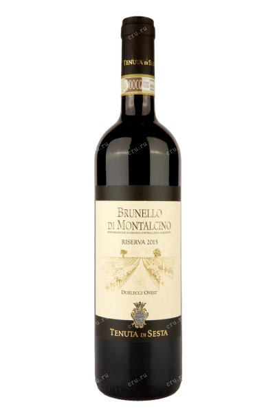 Вино Tenuta Di Sesta Brunello di Montalcino Riserva Duelecci Ovest 2015 0.75 л