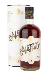 Ром Autentico Nativo 15 years in tube  0.7 л