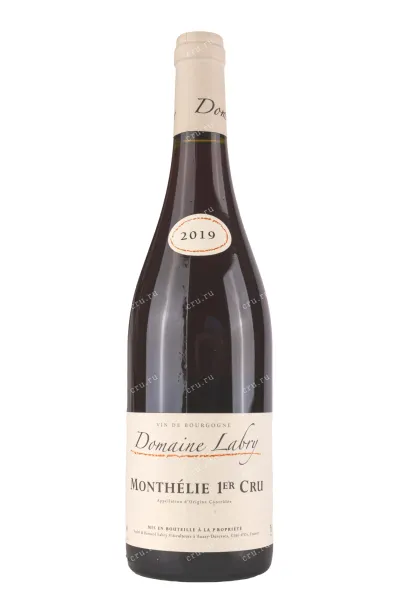 Вино Domaine Labry Monthelie Premier Cru 2019 0.75 л
