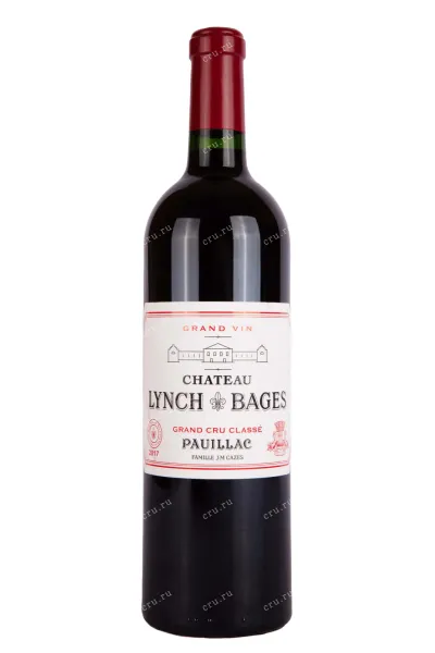 Вино Chateau Lynch Bages Grand Cru Classe Pauillac 2017 0.75 л