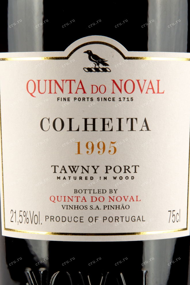 Этикетка портвейна Quinta do Noval Tawny Colheita 0,75