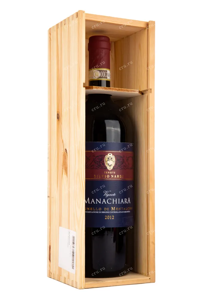 Вино Silvio Nardi Vigneto Manachiara Brunello di Montalcino 2012 1.5 л