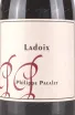 Этикетка Philippe Pacalet Ladoix 0.75 л