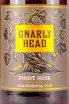 Этикетка Gnarly Head Pinot Noir 2018 0.75 л