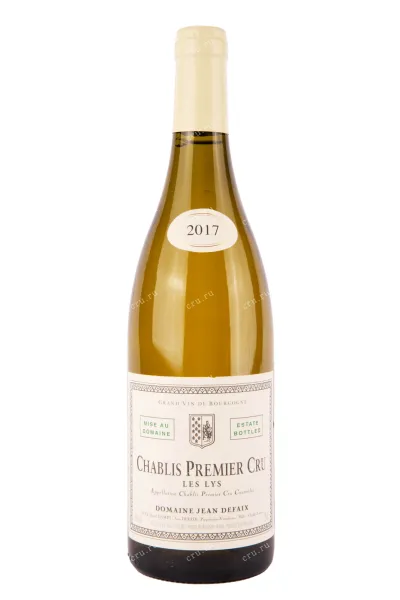 Вино Domaine Jean Defaix Chablis Premier Cru Les Lys 2017 0.75 л