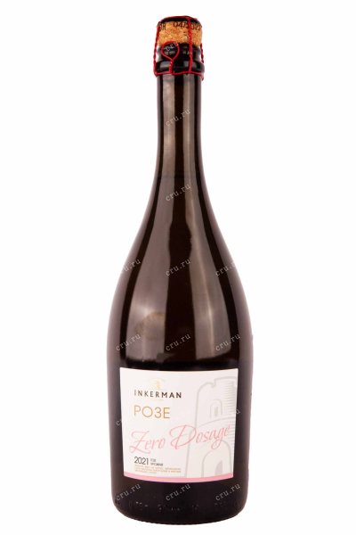 Игристое вино Инкерман Розе Зеро Дозаж  0.75 л