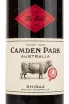 Вино Camden Park Shiraz 2019 0.75 л