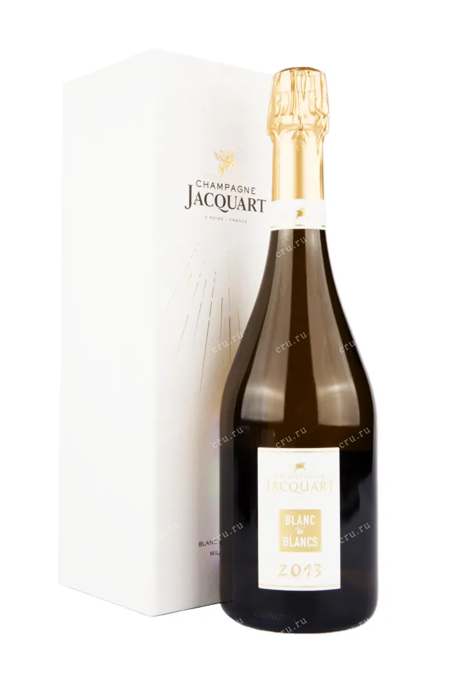 Шампанское Jacquart Blanc de Blancs Vintage with gift box 2013 0.75 л