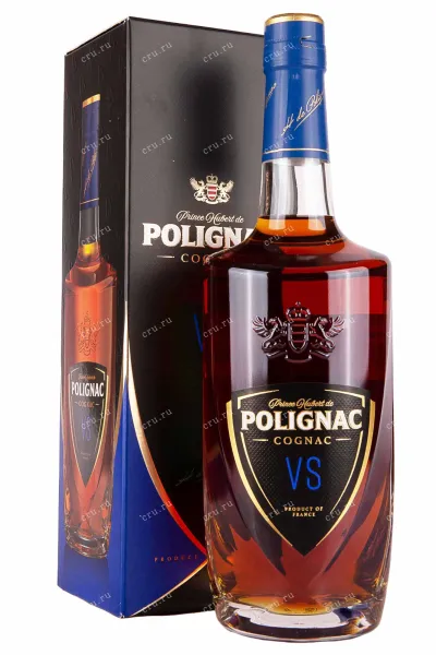 Коньяк Prince Hubert de Polignac VS in gift box   0.7 л