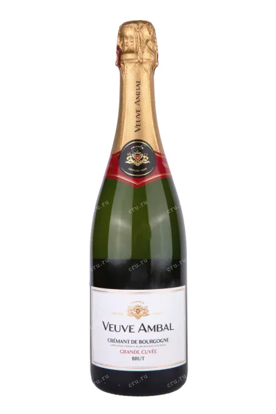 Игристое вино Veuve Ambal Cremant de Bourgogne Grande Cuvee Blanc Brut 2021 0.75 л