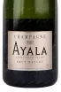 Этикетка игристого вина Ayala Brut Nature 0.75 л