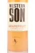 Этикетка водки Western Son Grapefruit 0.75