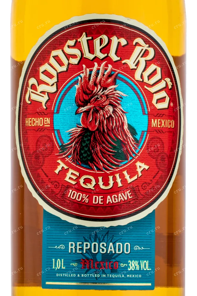 Текила Rooster Rojo Reposado  1 л