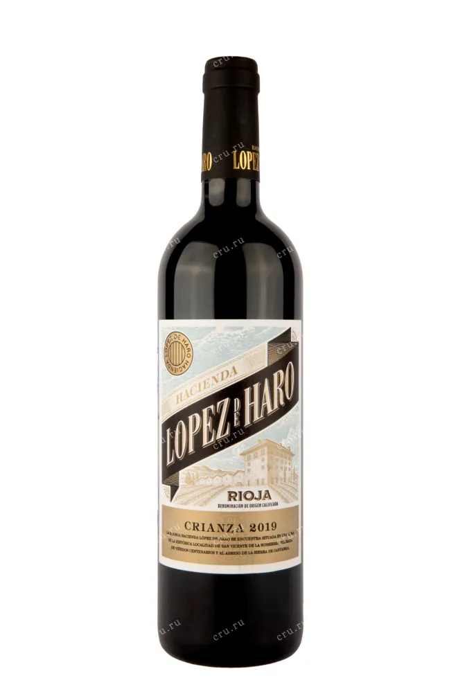 Вино Hacienda Lopez de Haro Crianza 2019 0.75 л