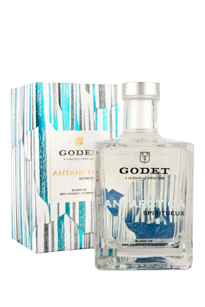 Коньяк Godet Antarctica Eau De Vie in gift box   0.5 л