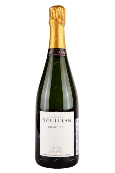 Игристое вино Soutiran Blanc de Blancs Grand Cru Brut 2019 0.75 л