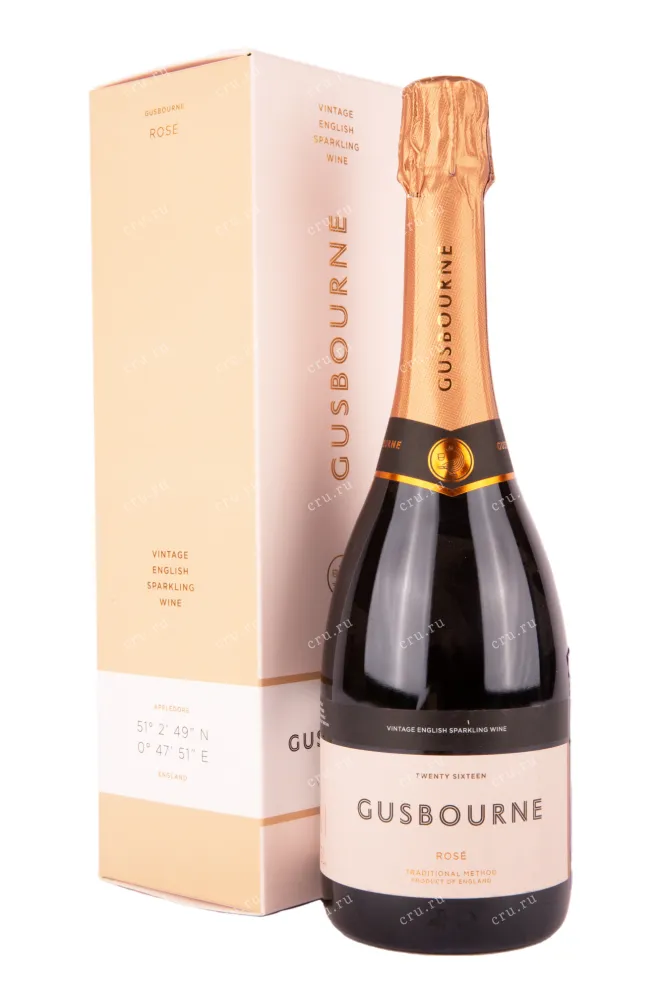 Игристое вино Gusbourne Rose Brut gift box  0.75 л