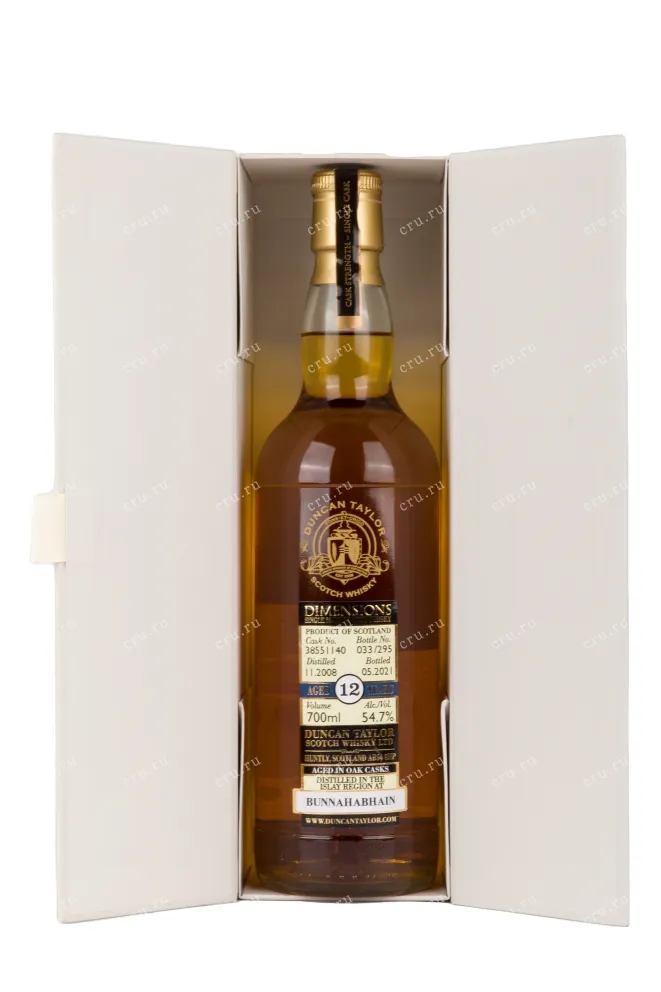 Виски Duncan Taylor Dimensions Bunnahabhain 12 Years Old  0.7 л