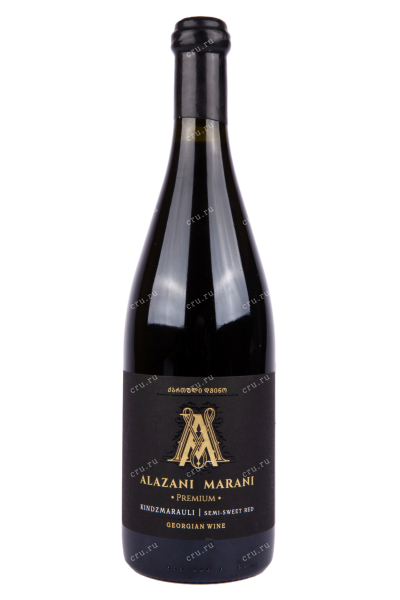 Вино Kindzmarauli Alazani Marani Premium 2018 0.75 л