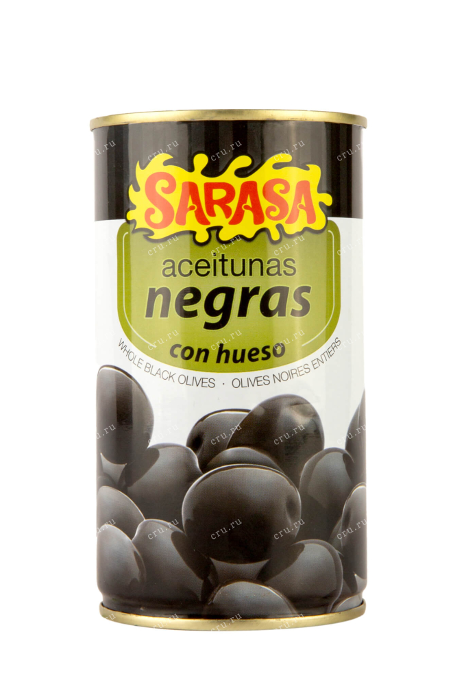 Olives Sarasa Aceitunas Negras con Ueso