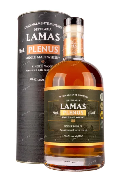 Виски Lamas Plenus in tube  0.75 л