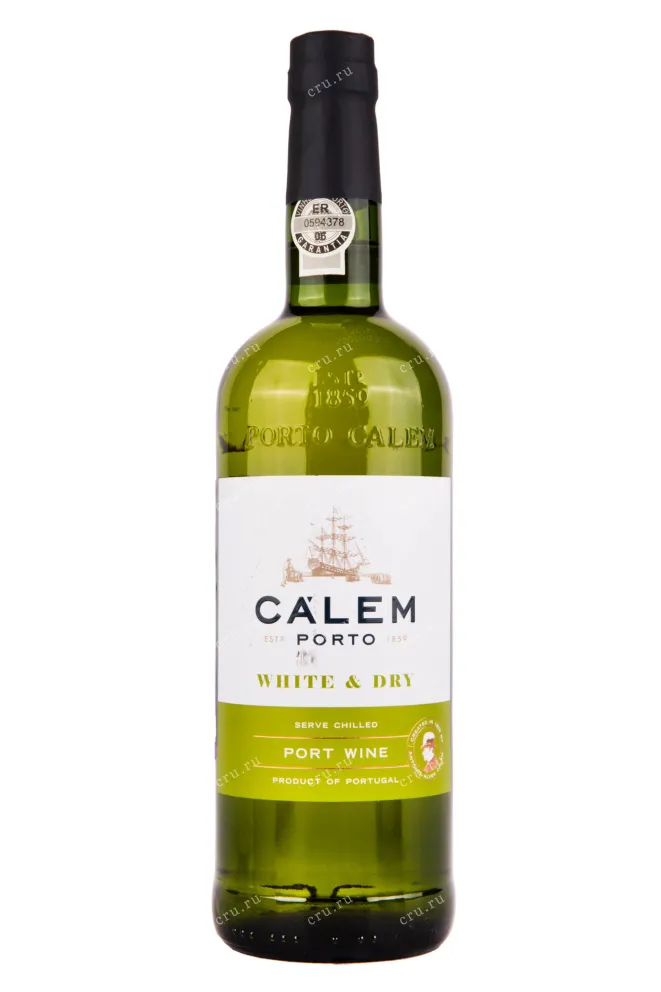 Портвейн Calem White and Dry 2019 0.75 л