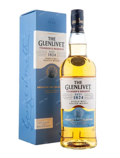 Виски Glenlivet Founders Reserve gift box  0.7 л