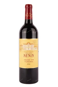 Вино Chateau Nenin Pomerol AOC 2016 0.75 л