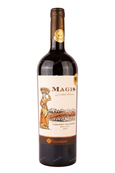 Вино TerraMater Magis Limited Reserve Cabernet Sauvignon 2020 0.75 л